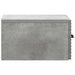 Dulap de noapte suspendat 2 pcs Gri Beton 34,5 x 33 x 20 cm - WALTI WALTI