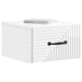 Dulap de noapte suspendat Alb foarte lucios 34,5 x 33 x 20 cm - WALTI WALTI