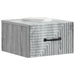 Dulap de noapte suspendat Sonoma gri 34,5 x 33 x 20 cm - WALTI WALTI