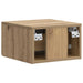 Dulap de noapte suspendat Stejar Artizanal 34,5 x 33 x 20 cm - WALTI WALTI