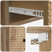 Dulap de noapte suspendat 2 pcs Stejar Artizanal Lemn prelucrat - WALTI WALTI