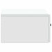 Dulap de noapte suspendat Alb 49 x 34,5 x 20 cm Lemn prelucrat - WALTI WALTI