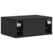 Dulap de noapte suspendat cu sertar Negru 49 x 34,5 x 20 cm - WALTI WALTI