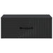 Dulap de noapte suspendat cu sertar Negru 49 x 34,5 x 20 cm - WALTI WALTI