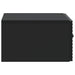 Dulap de noapte suspendat cu sertar Negru 49 x 34,5 x 20 cm - WALTI WALTI