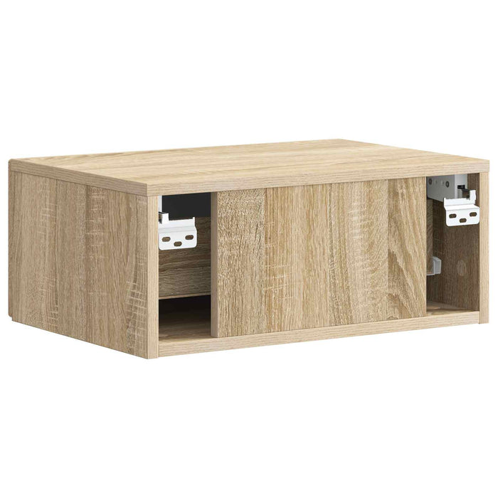 Dulap de noapte suspendat Stejar Sonoma 49 x 34,5 x 20 cm - WALTI WALTI