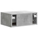 Dulap de noapte suspendat cu sertar Gri Beton 49 x 34,5 x 20 cm - WALTI WALTI