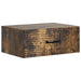 Dulap de noapte suspendat Stejar fumuriu 49 x 34,5 x 20 cm - WALTI WALTI