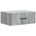 Dulap de noapte suspendat Sonoma gri 49 x 34,5 x 20 cm - WALTI WALTI