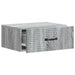 Dulap de noapte suspendat 2 pcs Sonoma gri 49 x 34,5 x 20 cm - WALTI WALTI