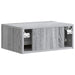 Dulap de noapte suspendat 2 pcs Sonoma gri 49 x 34,5 x 20 cm - WALTI WALTI