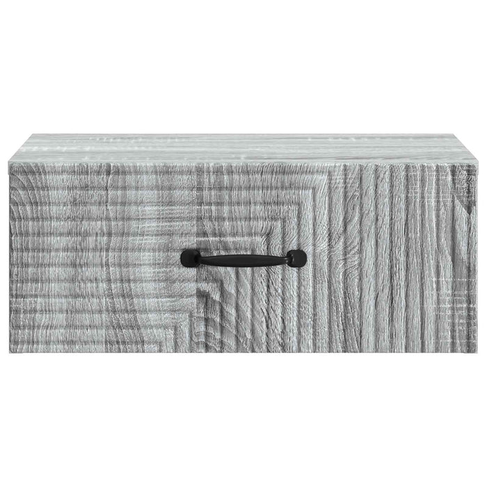 Dulap de noapte suspendat 2 pcs Sonoma gri 49 x 34,5 x 20 cm - WALTI WALTI