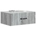 Dulap de noapte suspendat 2 pcs Sonoma gri 49 x 34,5 x 20 cm - WALTI WALTI
