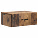 Dulap de noapte suspendat Lemn vechi 49 x 34,5 x 20 cm - WALTI WALTI