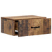 Dulap de noapte suspendat Lemn vechi 49 x 34,5 x 20 cm - WALTI WALTI