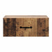 Dulap de noapte suspendat Lemn vechi 49 x 34,5 x 20 cm - WALTI WALTI