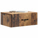 Dulap de noapte suspendat Lemn vechi 49 x 34,5 x 20 cm - WALTI WALTI