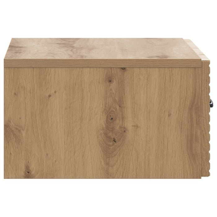 Dulap de noapte suspendat Stejar Artizanal 49 x 34,5 x 20 cm - WALTI WALTI