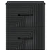 Dulap de noapte suspendat 2 pcs Negru 34,5 x 33 x 40 cm - WALTI WALTI