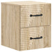 Dulap de noapte suspendat Stejar Sonoma 34,5 x 33 x 40 cm - WALTI WALTI