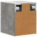 Dulap de noapte suspendat cu sertar Gri Beton 34,5 x 33 x 40 cm - WALTI WALTI