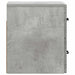 Dulap de noapte suspendat cu sertar Gri Beton 34,5 x 33 x 40 cm - WALTI WALTI