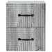 Dulap de noapte suspendat Sonoma gri 34,5 x 33 x 40 cm - WALTI WALTI