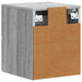 Dulap de noapte suspendat 2 pcs Sonoma gri 34,5 x 33 x 40 cm - WALTI WALTI