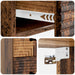 Dulap de noapte suspendat Lemn vechi 34,5 x 33 x 40 cm - WALTI WALTI