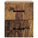 Dulap de noapte suspendat Lemn vechi 34,5 x 33 x 40 cm - WALTI WALTI