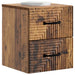 Dulap de noapte suspendat Lemn vechi 34,5 x 33 x 40 cm - WALTI WALTI