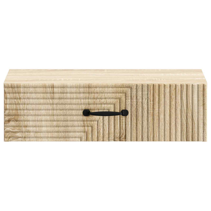 Masă laterală montată pe perete Stejar Sonoma 59 x 34,5 x 17 cm - WALTI WALTI