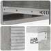 Masă laterală montată pe perete Gri Beton 59 x 34,5 x 17 cm - WALTI WALTI