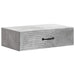 Masă laterală montată pe perete Gri Beton 59 x 34,5 x 17 cm - WALTI WALTI