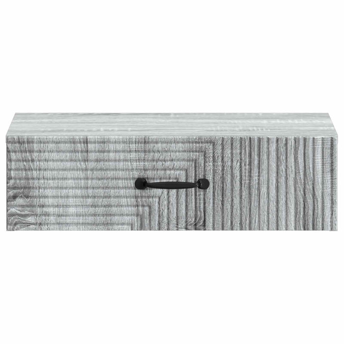 Masă laterală montată pe perete Sonoma gri 59 x 34,5 x 17 cm - WALTI WALTI
