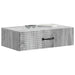 Masă laterală montată pe perete Sonoma gri 59 x 34,5 x 17 cm - WALTI WALTI