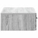 Masă laterală montată pe perete Sonoma gri 59 x 34,5 x 17 cm - WALTI WALTI