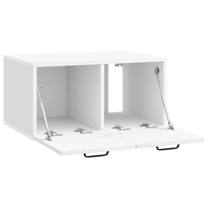 Oglindă TV montată pe perete Pe perete Alb 59,5 x 41 x 30 cm - WALTI WALTI