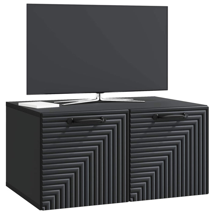 Oglindă TV montată pe perete Pe perete Negru 59,5 x 41 x 30 cm - WALTI WALTI