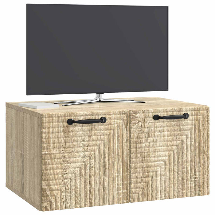 Oglindă TV montată pe perete Stejar Sonoma 59,5 x 41 x 30 cm - WALTI WALTI
