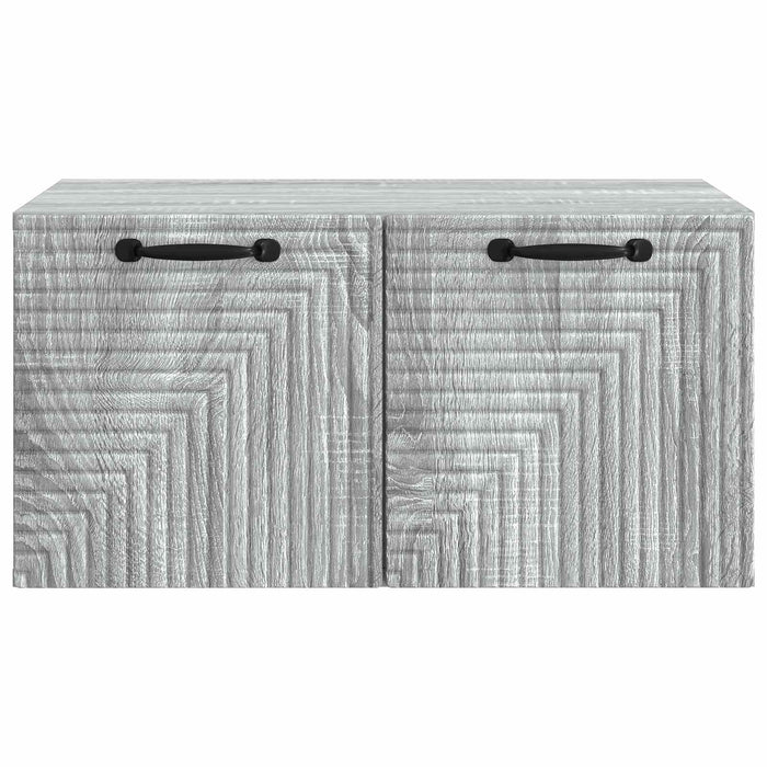 Oglindă TV montată pe perete Sonoma gri 59,5 x 41 x 30 cm - WALTI WALTI