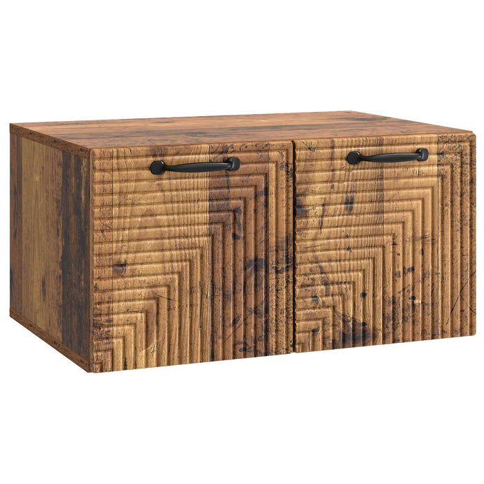 Oglindă TV montată pe perete Lemn vechi 59,5 x 41 x 30 cm - WALTI WALTI