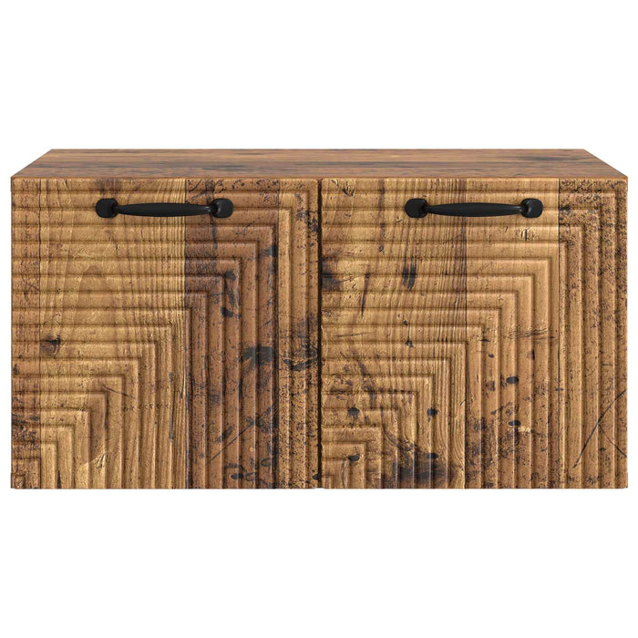 Oglindă TV montată pe perete Lemn vechi 59,5 x 41 x 30 cm - WALTI WALTI