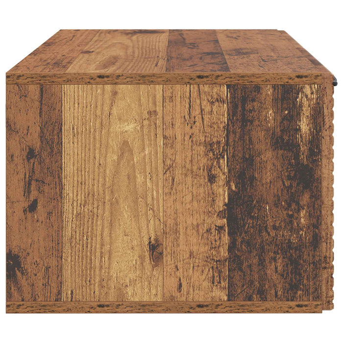 Oglindă TV montată pe perete Lemn vechi 59,5 x 41 x 30 cm - WALTI WALTI