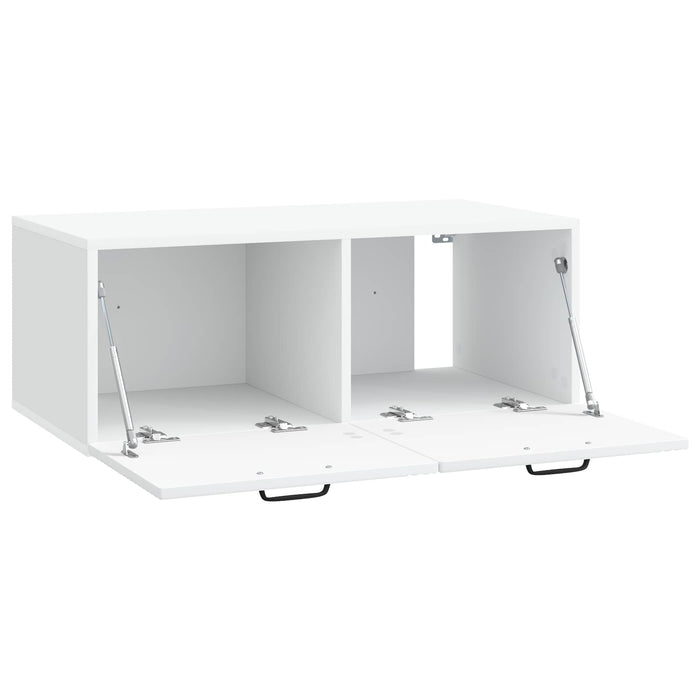 Oglindă TV montată pe perete Pe perete Alb 78,5 x 41 x 30 cm - WALTI WALTI