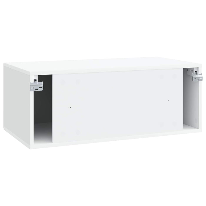 Oglindă TV montată pe perete Pe perete Alb 78,5 x 41 x 30 cm - WALTI WALTI