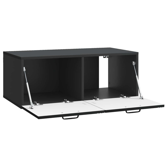 Oglindă TV montată pe perete Pe perete Negru 78,5 x 41 x 30 cm - WALTI WALTI