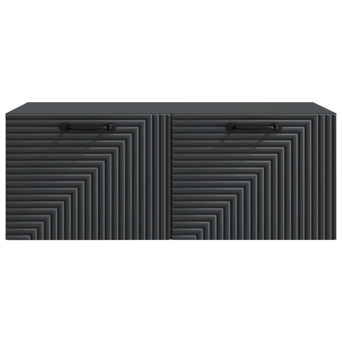 Oglindă TV montată pe perete Pe perete Negru 78,5 x 41 x 30 cm - WALTI WALTI