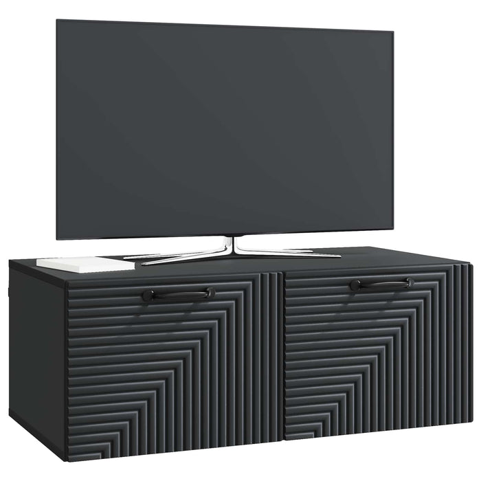 Oglindă TV montată pe perete Pe perete Negru 78,5 x 41 x 30 cm - WALTI WALTI