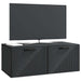 Oglindă TV montată pe perete Pe perete Negru 78,5 x 41 x 30 cm - WALTI WALTI